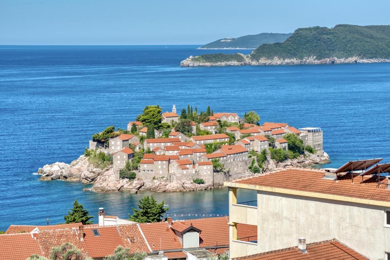 Apartman Marija Lux Sveti Stefan Esterno foto