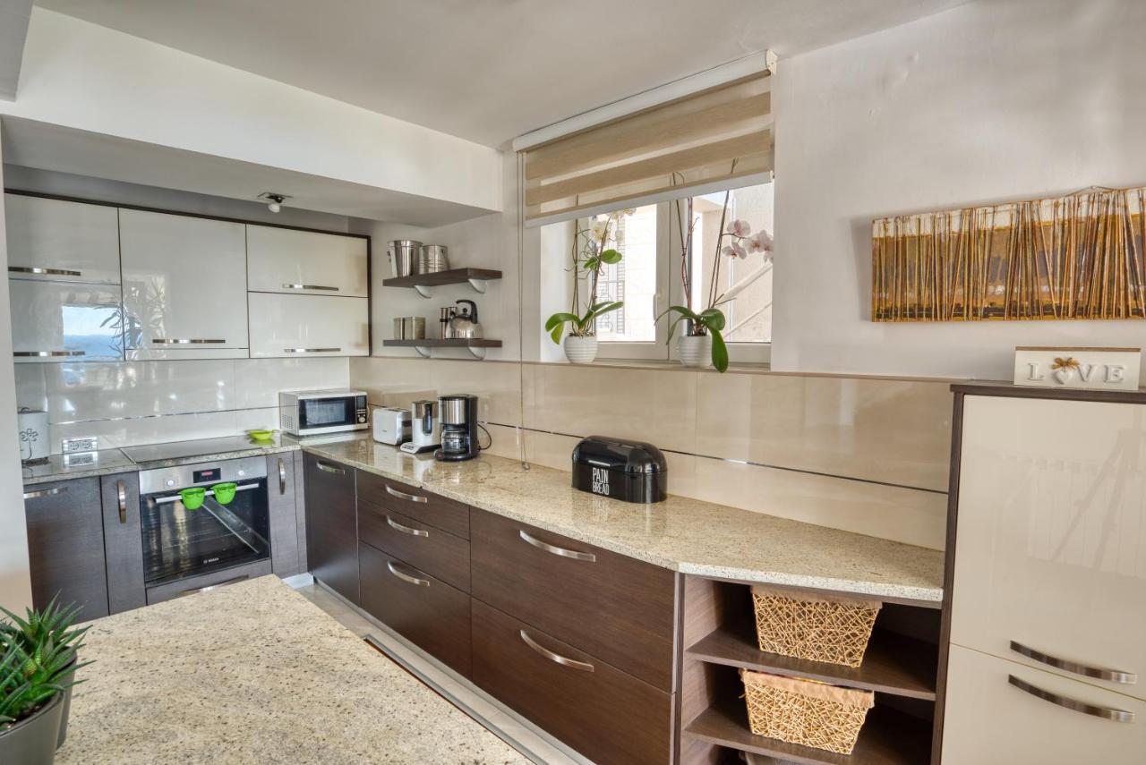 Apartman Marija Lux Sveti Stefan Esterno foto