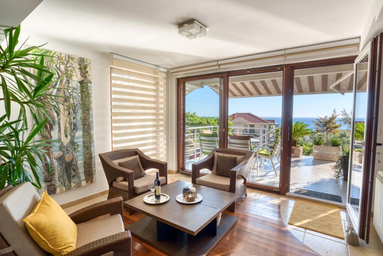 Apartman Marija Lux Sveti Stefan Esterno foto