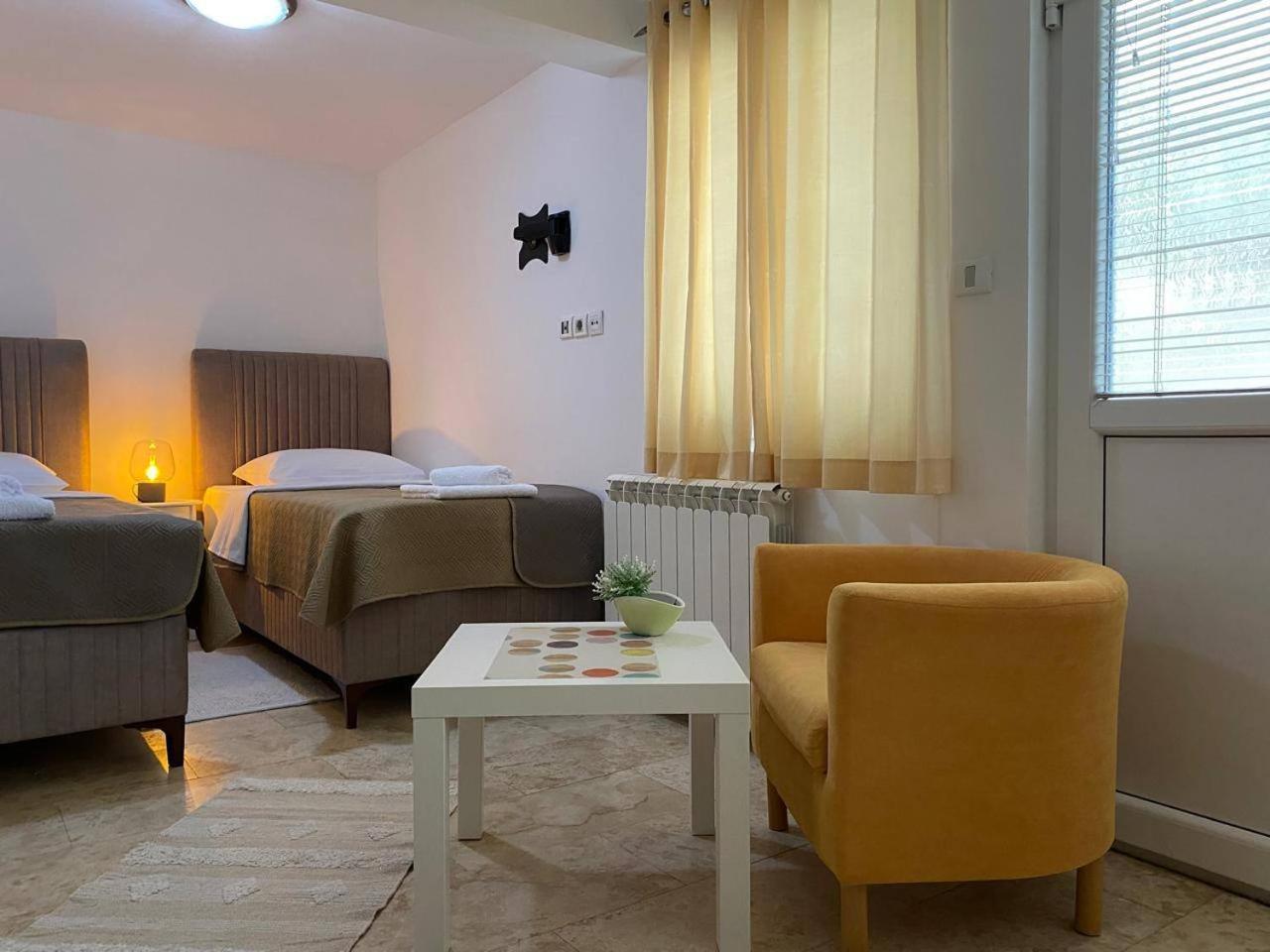 Apartman Marija Lux Sveti Stefan Esterno foto